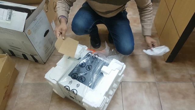 HP LaserJet pro m254nw Color Printer Unboxing review смотреть онлайн