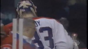 Patrick Roy vs. Mario Tremblay - LIVE