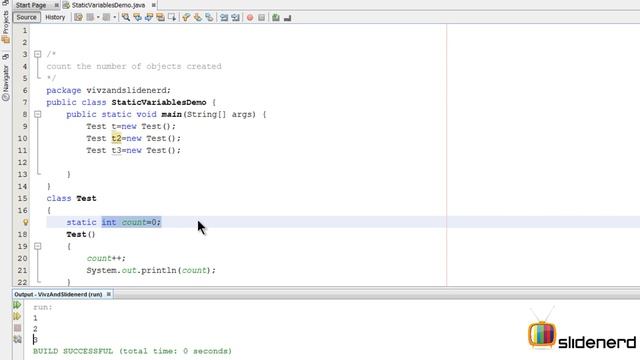 42 Static Variables Java Example |
