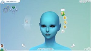 The Sims 4- создание персонажа. Инопланетянка [Darty]