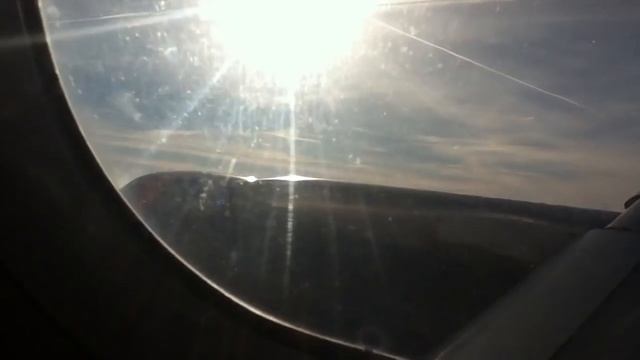 Взлет самолета. Вид изнутри смотреть онлайн