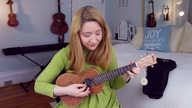 UKULELE GIVEAWAY! (ADM Concert Ukulele Review) смотреть онлайн