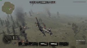 CALL TO ARMS GATES OF HELL Luftwaffe, взлет и управление самолетом