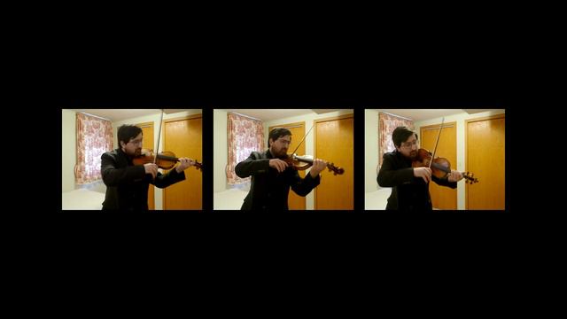 Bach - Corrente from Partita No.1 for three violins смотреть онлайн