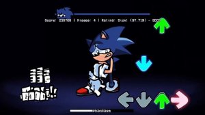 Friday Night Funkin' Chaos Nightmare - Sonic Vs. Fleetway
