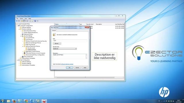 Block .SCR files in Windows 7 using Group Policy Rules смотреть онлайн