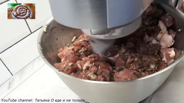 Домашняя колбаса из свинины  ВЕНГЕРСКАЯ ПРЯНАЯ |  Вкусная домашняя колбаса рецепт | Колбаски гриль