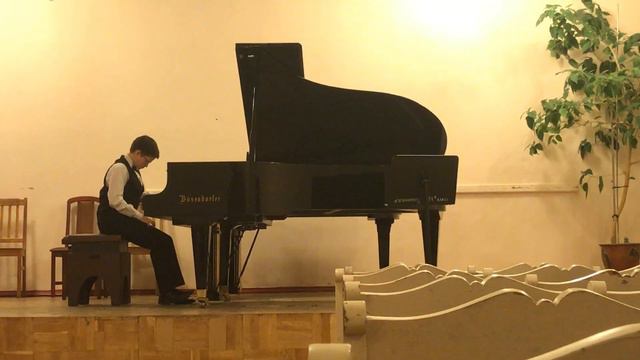 Феденко Дмитрий (12 лет). И.С.Бах. Прелюдия и фуга соль-минор, ХТК, 1 том. смотреть онлайн