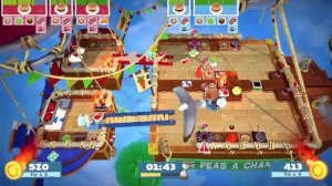 Overcooked 2 - Versus Mode - Buffet Balloons 2v2 (4 players)