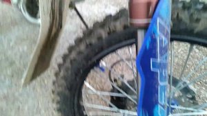 Самодельный Брызговик для питбайка