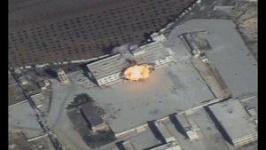 Нанесение авиаудара крылатыми ракетами по объектам террористов в САР самолетами Ту-95МС ВКС России