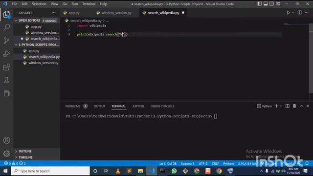 3 Advanced Python Scripts Projects