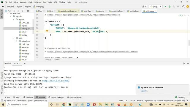 Django Learn How to create a view and work with database смотреть онлайн