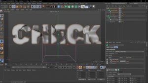 Создание и Анимация Текста в Cinema 4D