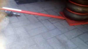 Домкрат пневматический.