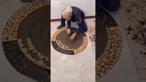 Как устранить сколы на плитке.