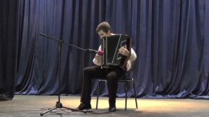 "Ехал казак за Дунай", инструментальная версия (баян)