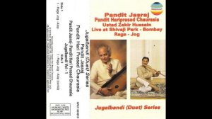 Pandit Jasraj (vocal), Pandit Hariprasad Chaurasia (flute) & Ustad Zakir Hussain (tabla) - Raga Jog