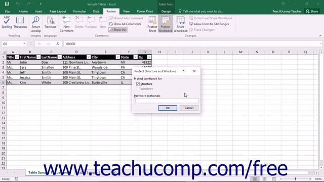 Excel 2016 Tutorial Workbook Protection Microsoft Training Lesson смотреть онлайн