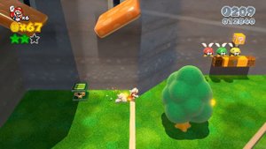 Super Mario 3D World - Мир 4 - По трамплинам ввысь - все звезды и печать - 100% прохождение