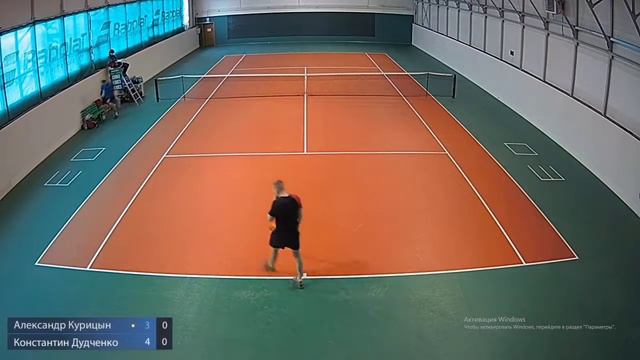 Теннис. VS OPEN. Константин Дудченко - Александр Курицын. 1 сет. 5 мая 2020 года смотреть онлайн