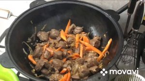 Косуля в КАЗАНЕ на огне!