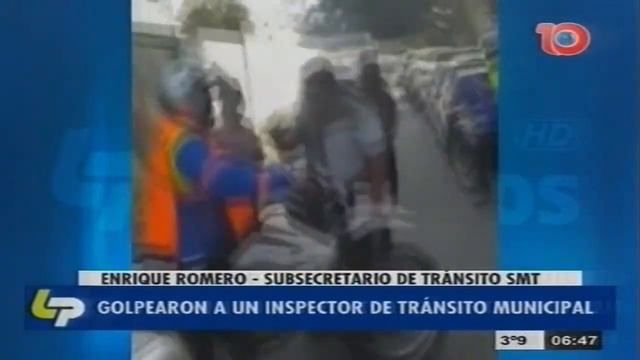 Enrique Romero anticipa las sanciones contra el sujeto que golpeó a un agente de Tránsito смотреть онлайн