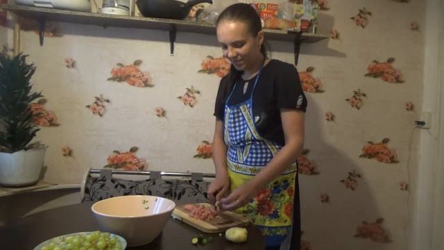 Получили Зарплату с YOU TUBE/ Покупки/ Готовим Оливье с Красной рыбой/