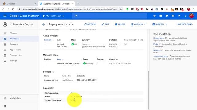 Just enough Kubernetes Part 11: Scaling applications manually and with auto scaler