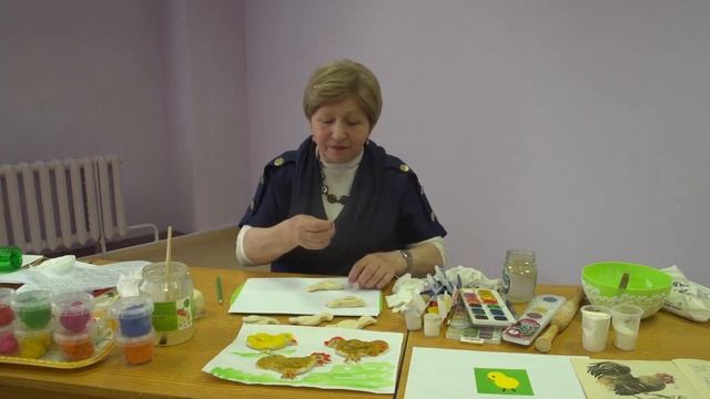Лепка из теста Поделка Курочка смотреть онлайн