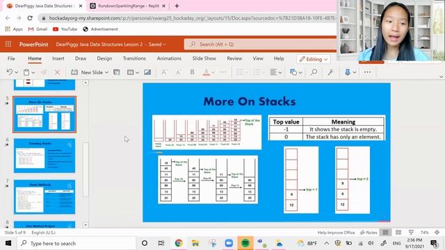 DearPiggy Java Data Structures - Stack Methods