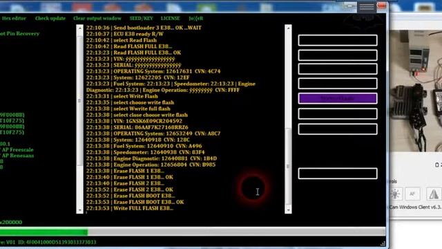 CLONE ECU/PCM ACDELCO E38