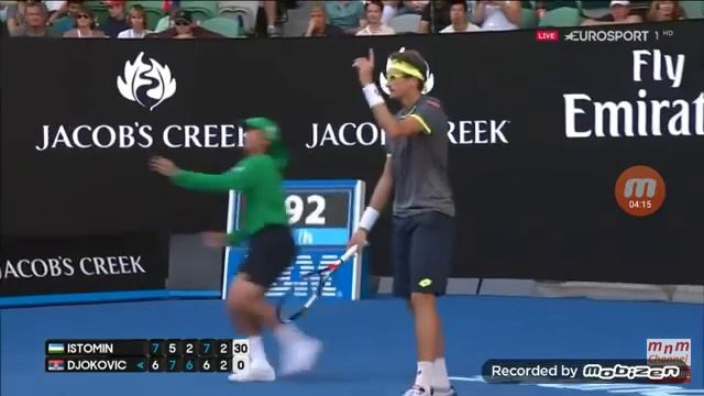 Highlights Djokovic-IstominAustralian Open 2017