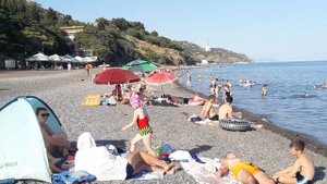 КРЫМ! Солнечногорское (Алушта).Сезон-2022 во всю!!! Море, солнце, пляж! 28.07.22г.