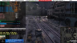 Acer Aspire 5 A515-45 - World of Tanks Gameplay Benchmark (Ryzen 5 5500U, RX VEGA 7)