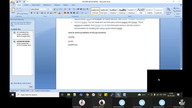 Docker Networking in telugu -session6 смотреть онлайн