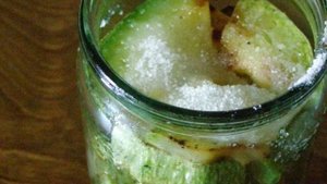 Жареные кабачки с чесноком на зиму