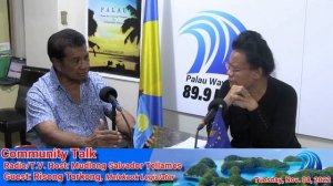 Melekeok Community Talk with Risong Tarkong 11/08/2022