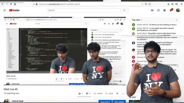 GSoC Live #3 смотреть онлайн