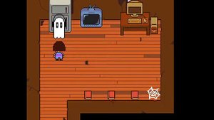 Undertale прохождение #6 / В доме у Напстаблука и в деревне Темми