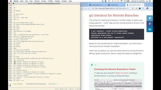 Git Rebase [Live] with Ryan Burnette смотреть онлайн
