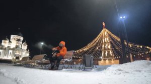 Прогулялся затестить сапоги Nordman Ultra до -70 ºС и термос "Арктика" до 40ч. поддержки температур