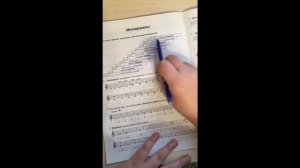 Сольфеджио. Рабочая тетрадь Калининой Г.Ф. 2 класс. Интервалы. Упражнения №1,2 стр.16