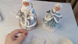 Мастер- класс 4. Дед Мороз из ваты. Роспись.#кукласвоимируками #ватнаяигрушка #молды