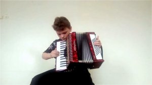 Караульных Иван 10 лет, аккордеон.