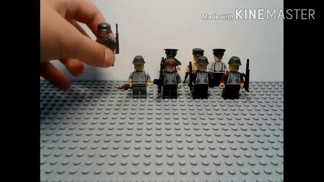 Обзор немецкой армии из лего смотреть онлайн