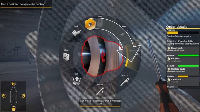 Yacht Mechanic Simulator - demo смотреть онлайн