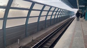 Поездка по Бутовской линии на поезде 81-740.4 Битцевский парк - Бунинская аллея туда и обратно