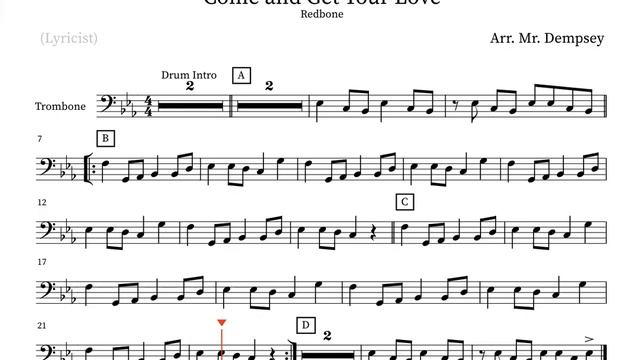 Trombone Play Along - Come and Get Your Love смотреть онлайн