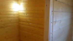 Баня из мини бруса стены